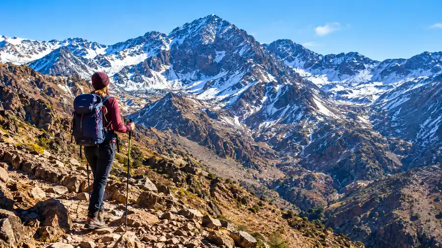 Dreitägige und mehrtägige Trekking-Itinerare für den Mount Toubkal
